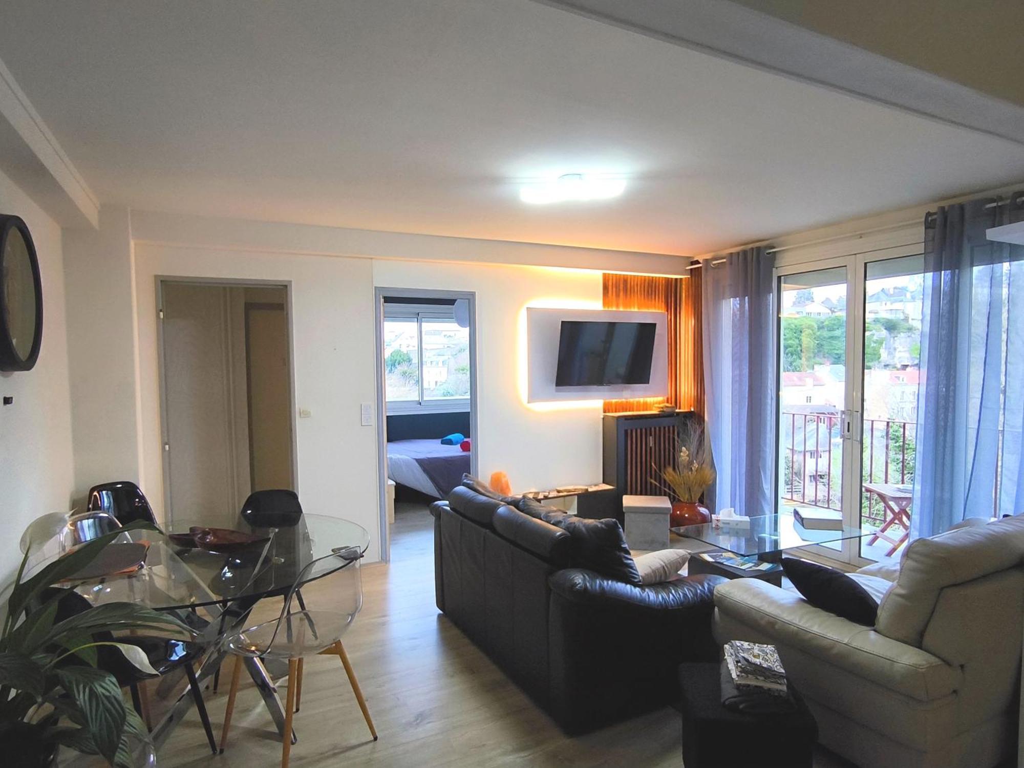 Chez Jean-Claude, Vue Panoramique Au Reveil Apartamento Poitiers Exterior foto