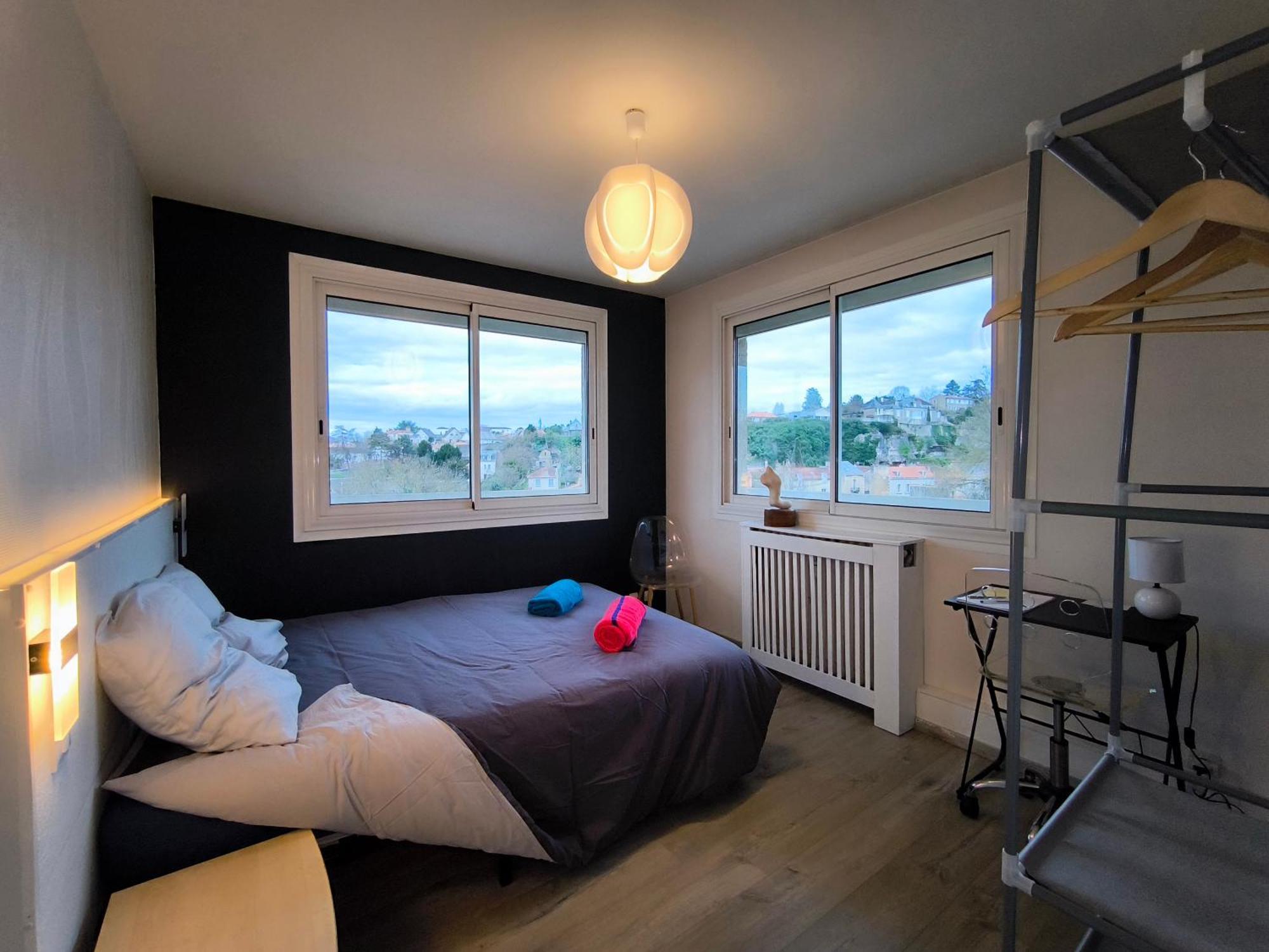 Chez Jean-Claude, Vue Panoramique Au Reveil Apartamento Poitiers Exterior foto